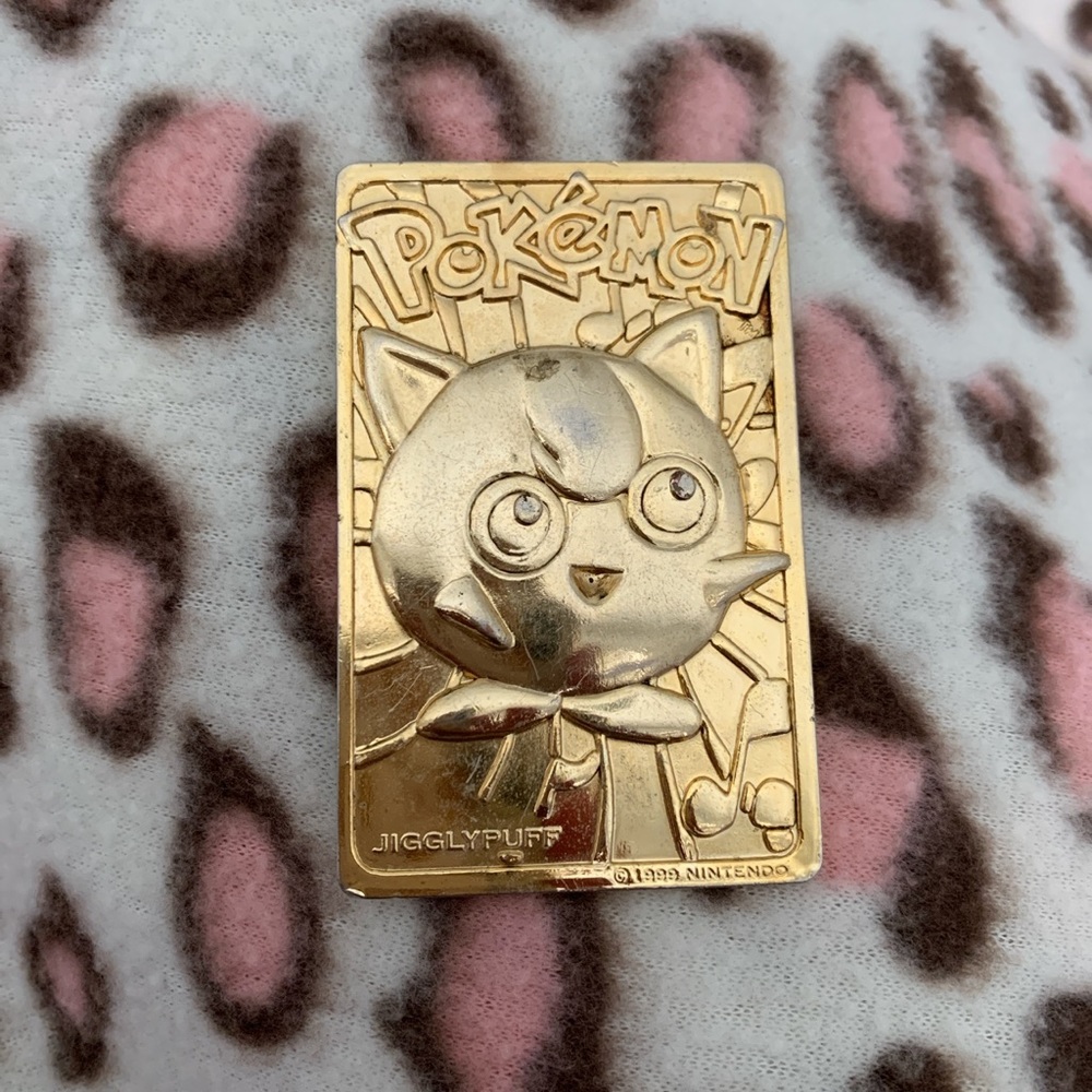 Golden Pokémon card